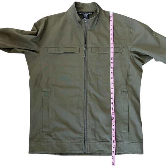 ARC’TERYX | Men’s Crosswire Utility Cotton Coat Brown Canvas Full Zip - Sz Large - Picture 11 of 15